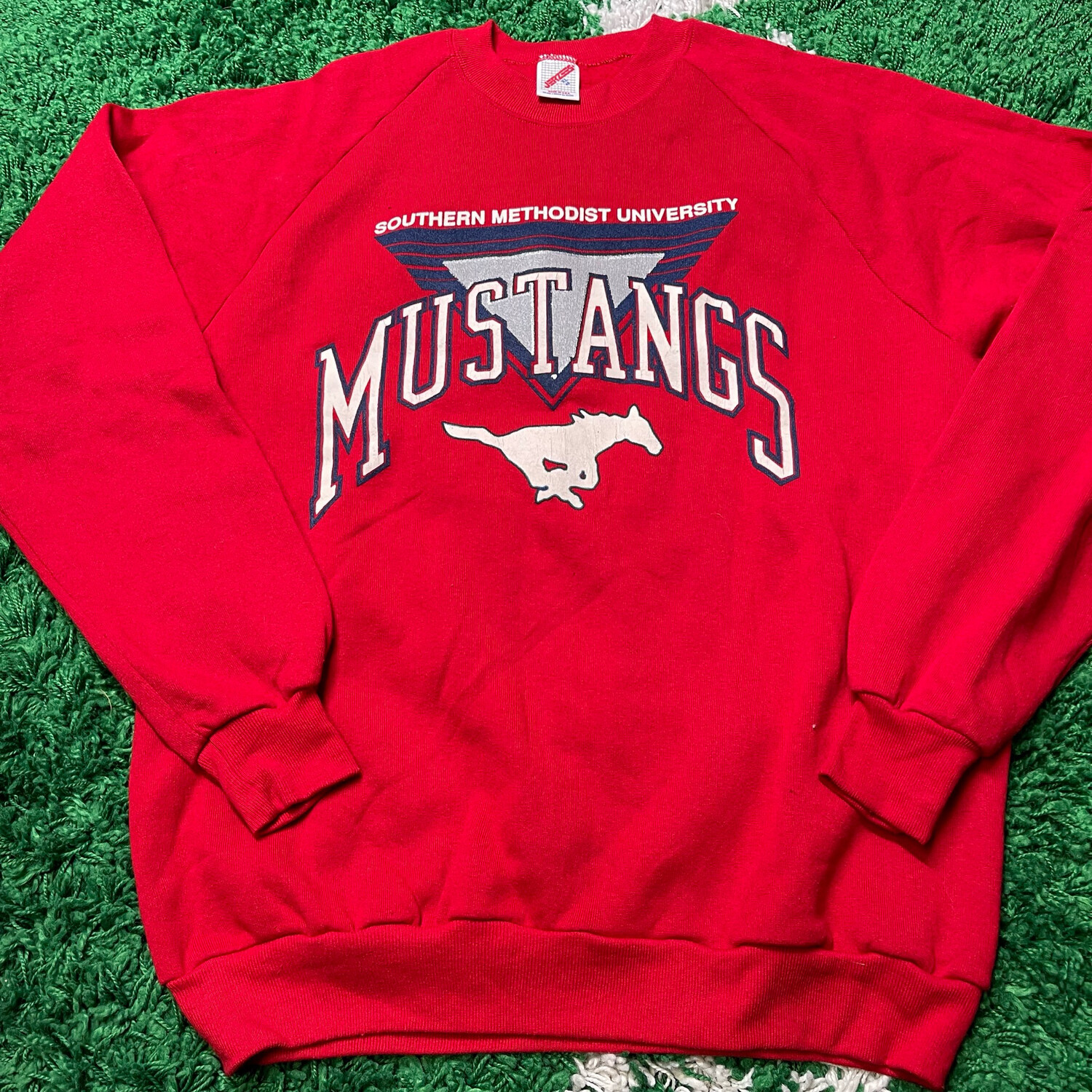 Mustangs University Crewneck Sweater Size XL