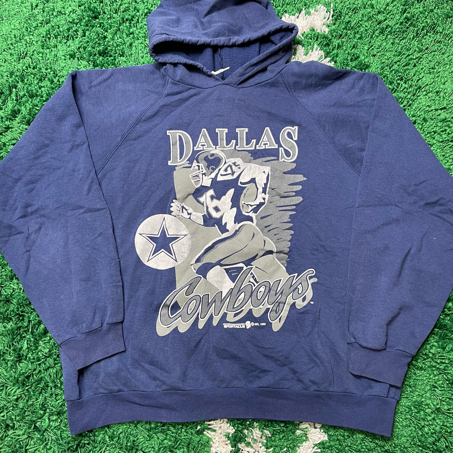Dallas Cowboys Hoodie Crewneck Sweater Size Large