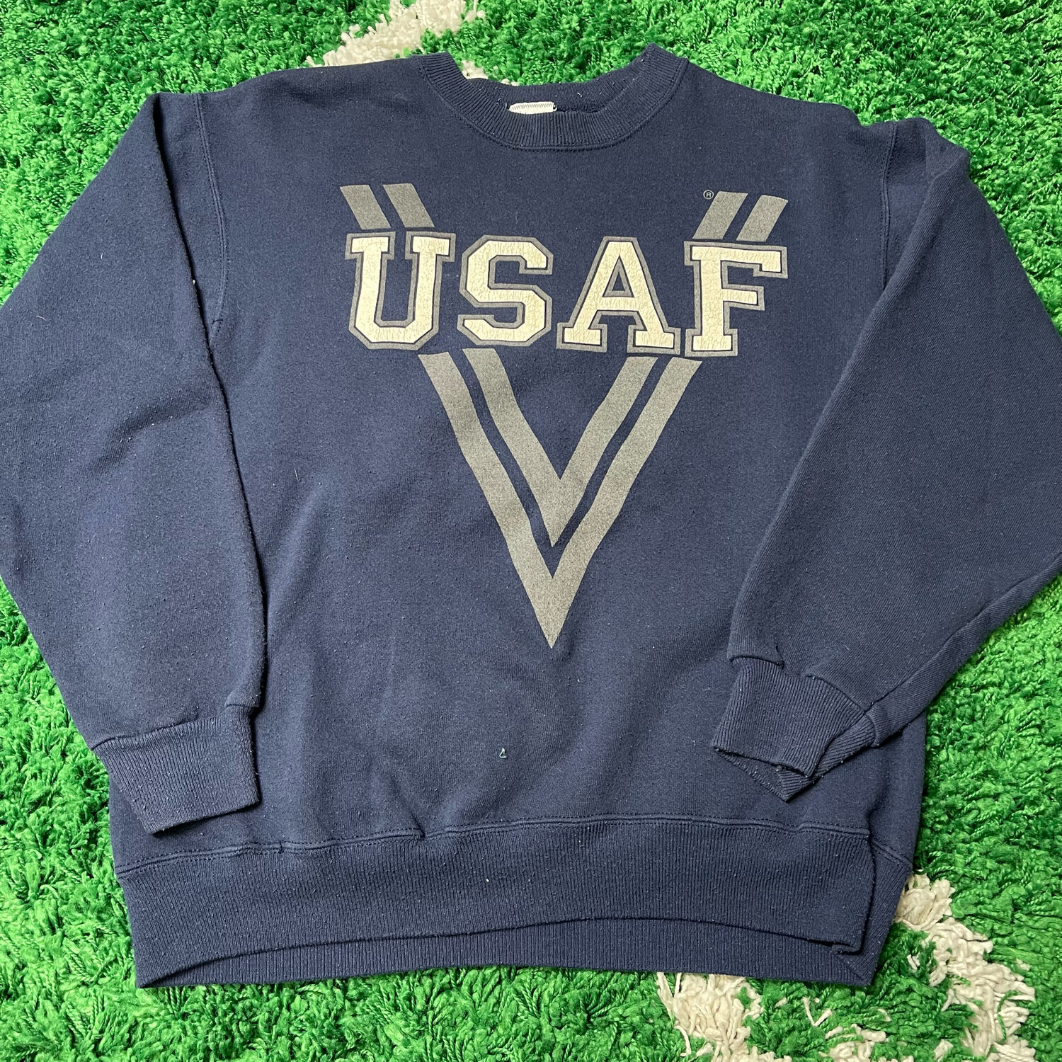 USAF 80s Crewneck Sweater Size Medium