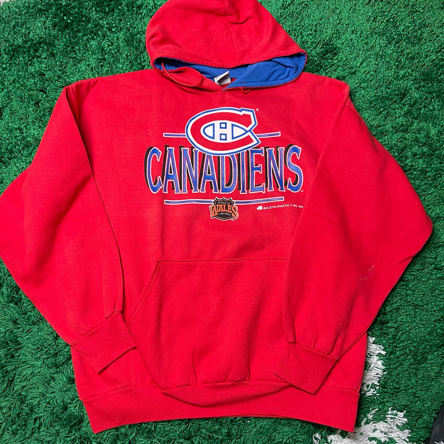 Montreal Canadiens 1992 Hoodie Size XL