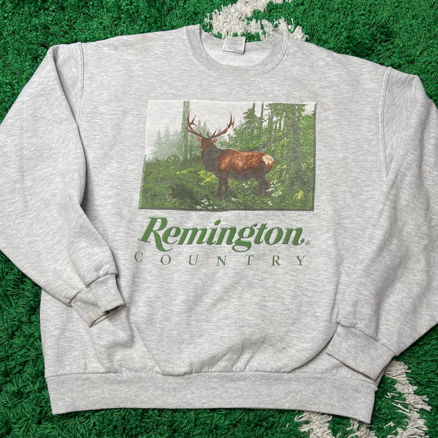 Remington Country Crewneck Sweatshirt Size Large