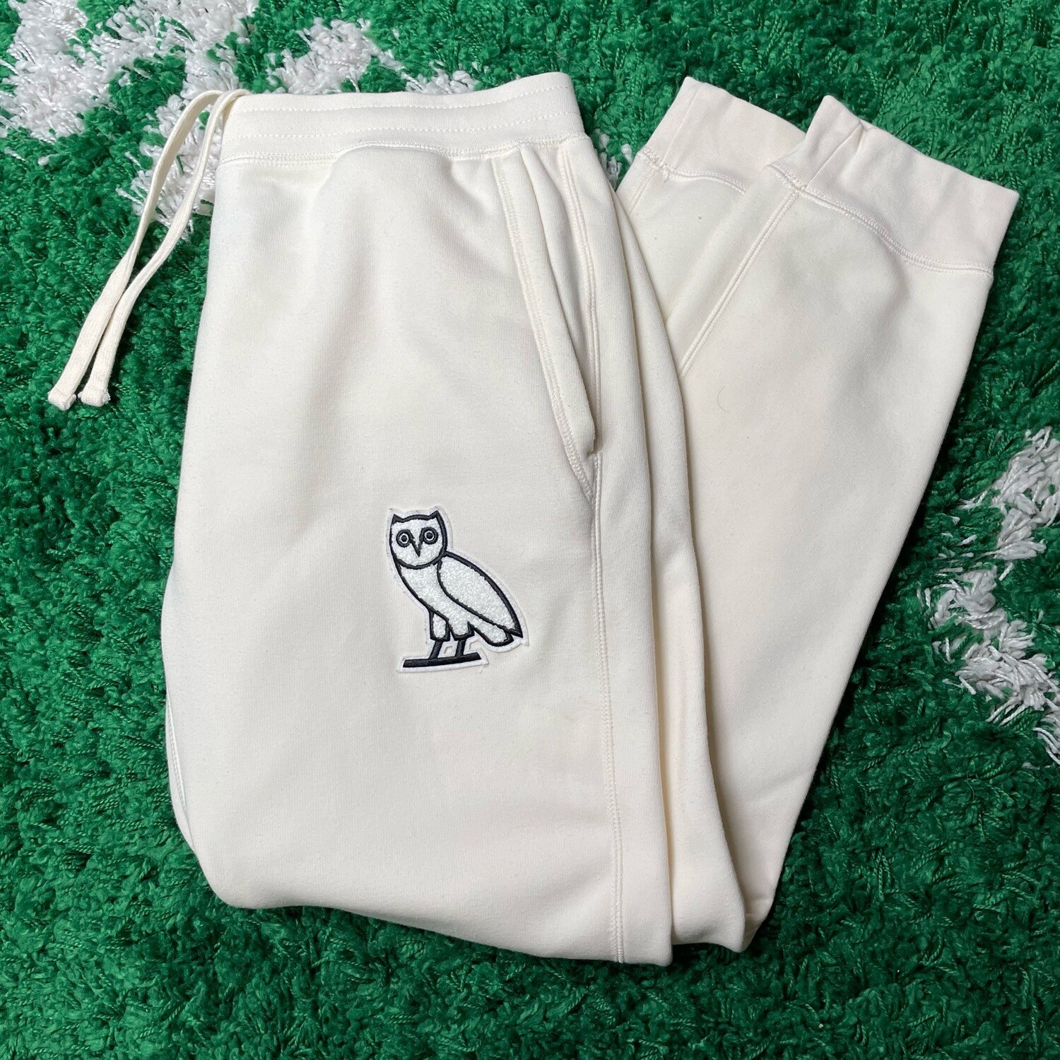 OVO cream owl Sweatpants Size XL