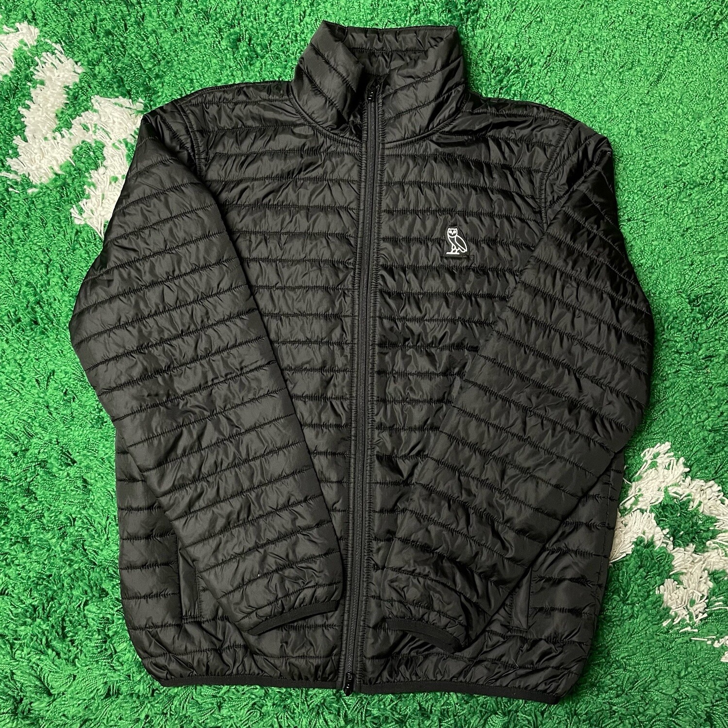 OVO Primaloft Puffer Jacket Black Size XL