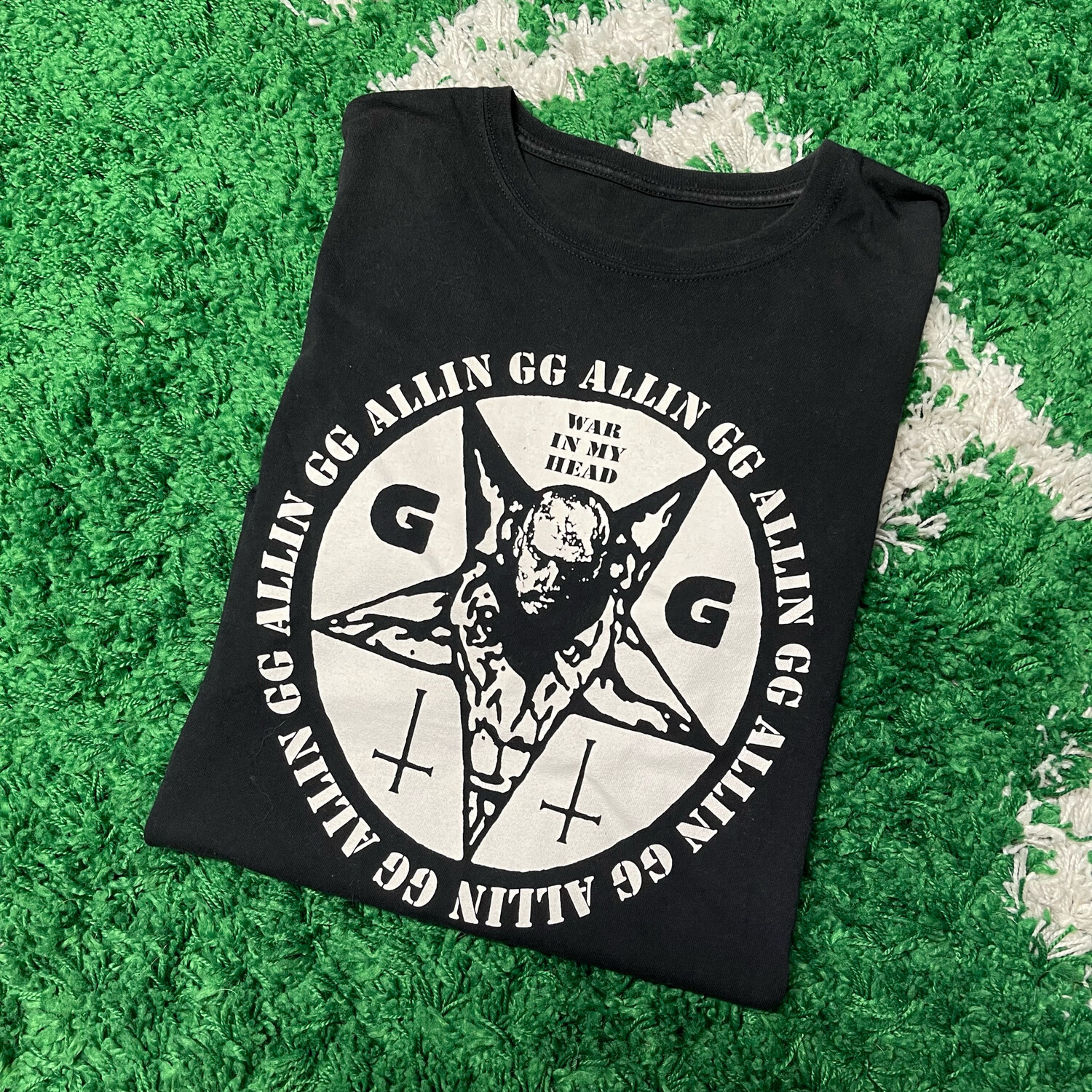 GG Allin Tee Size Large