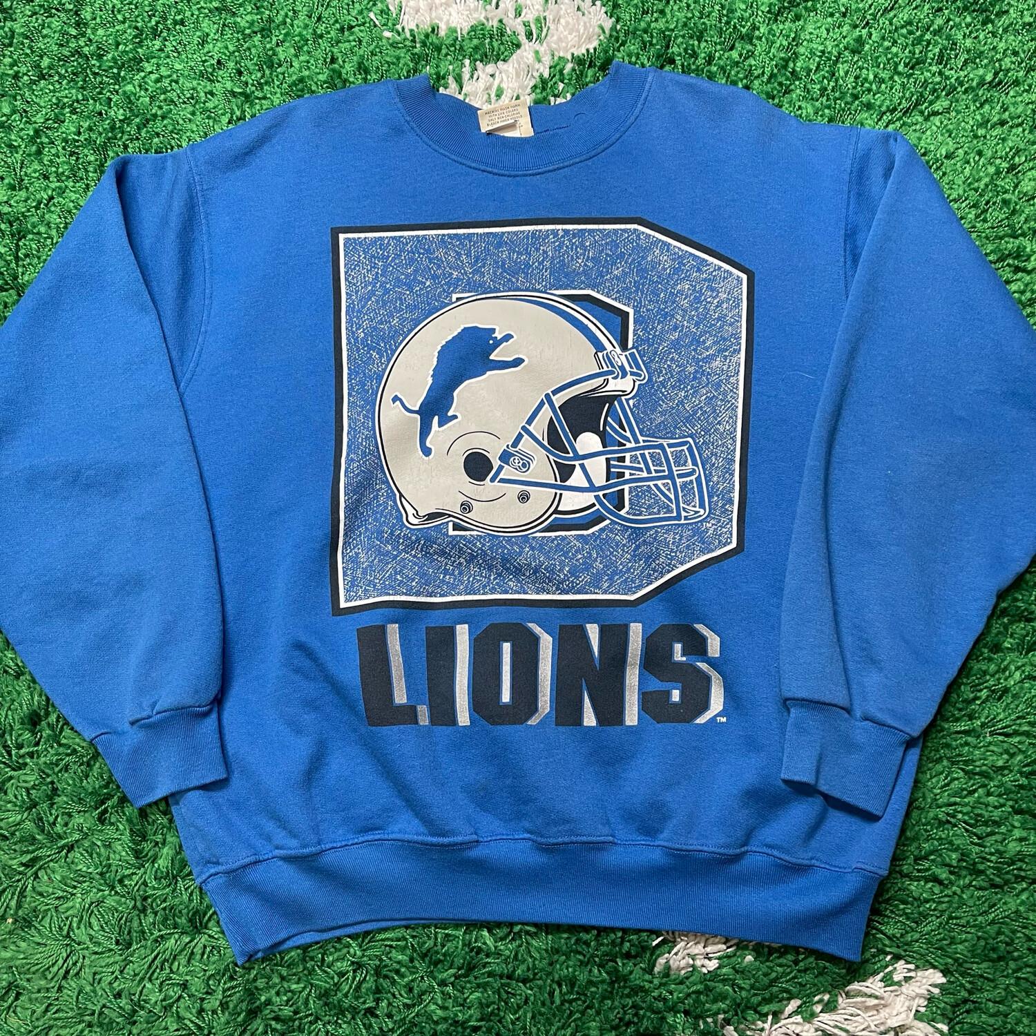 Detroit Lions Crewneck Sweater Size XL