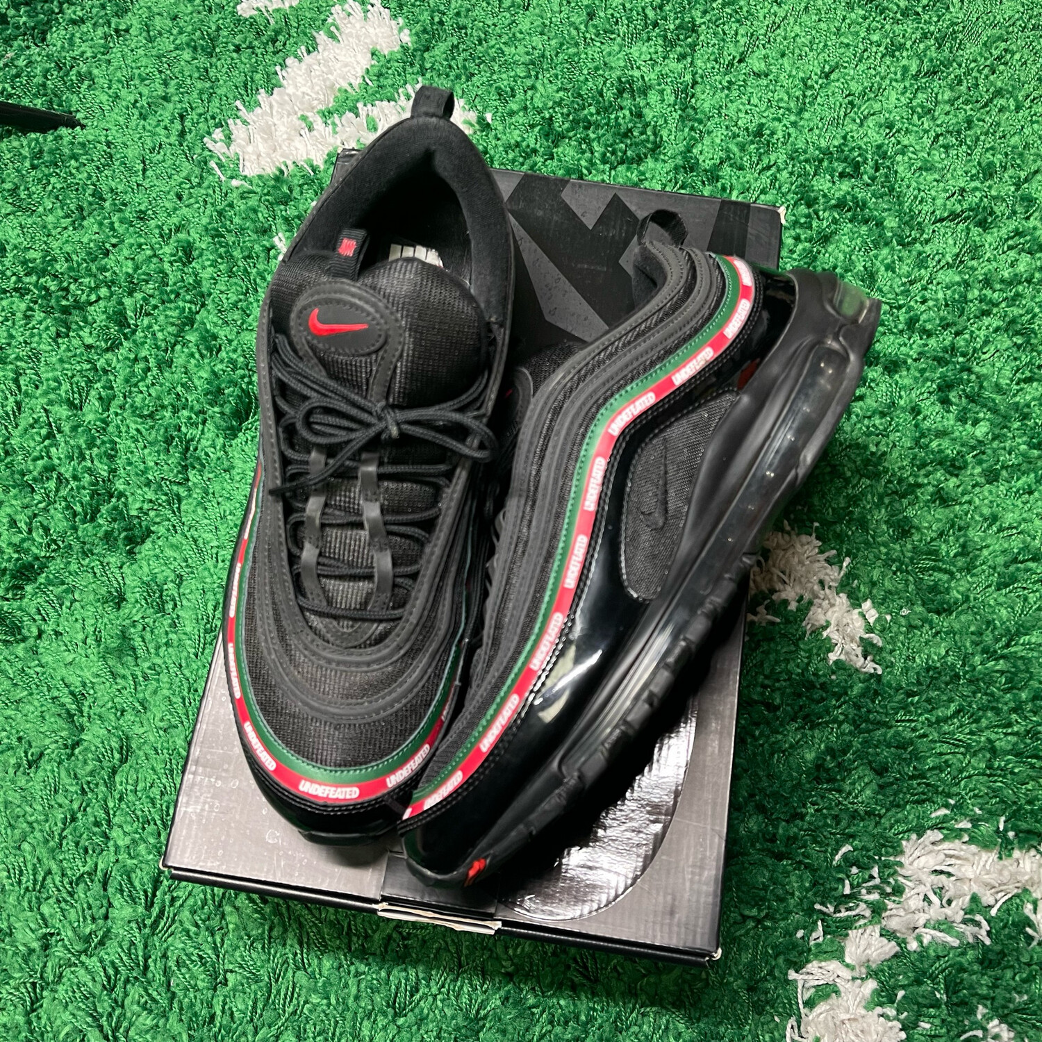 Nike Air Max 97 Undefeated Black Size 13M/14.5W