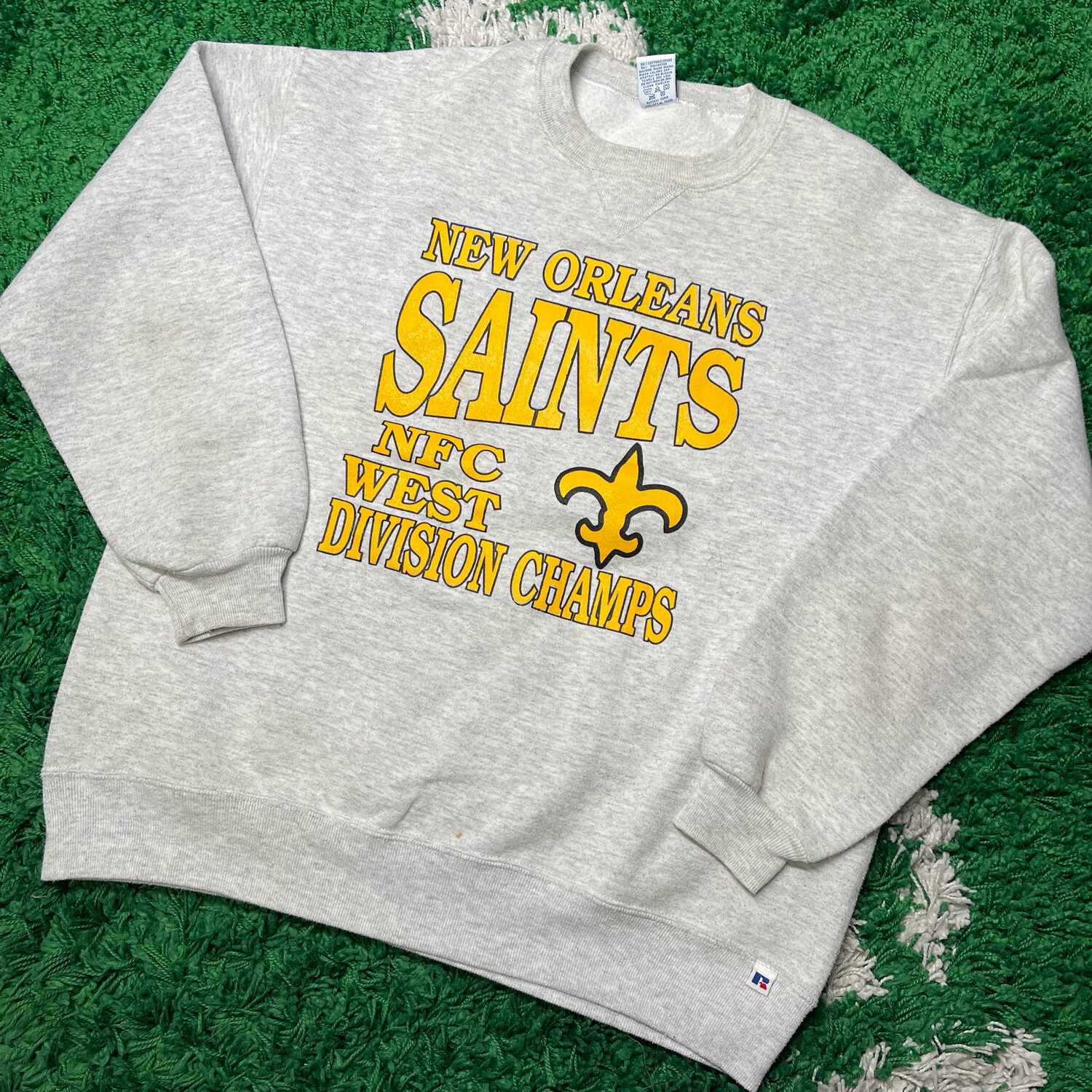 New Orleans Saint Crewneck Sweatshirt Size XL