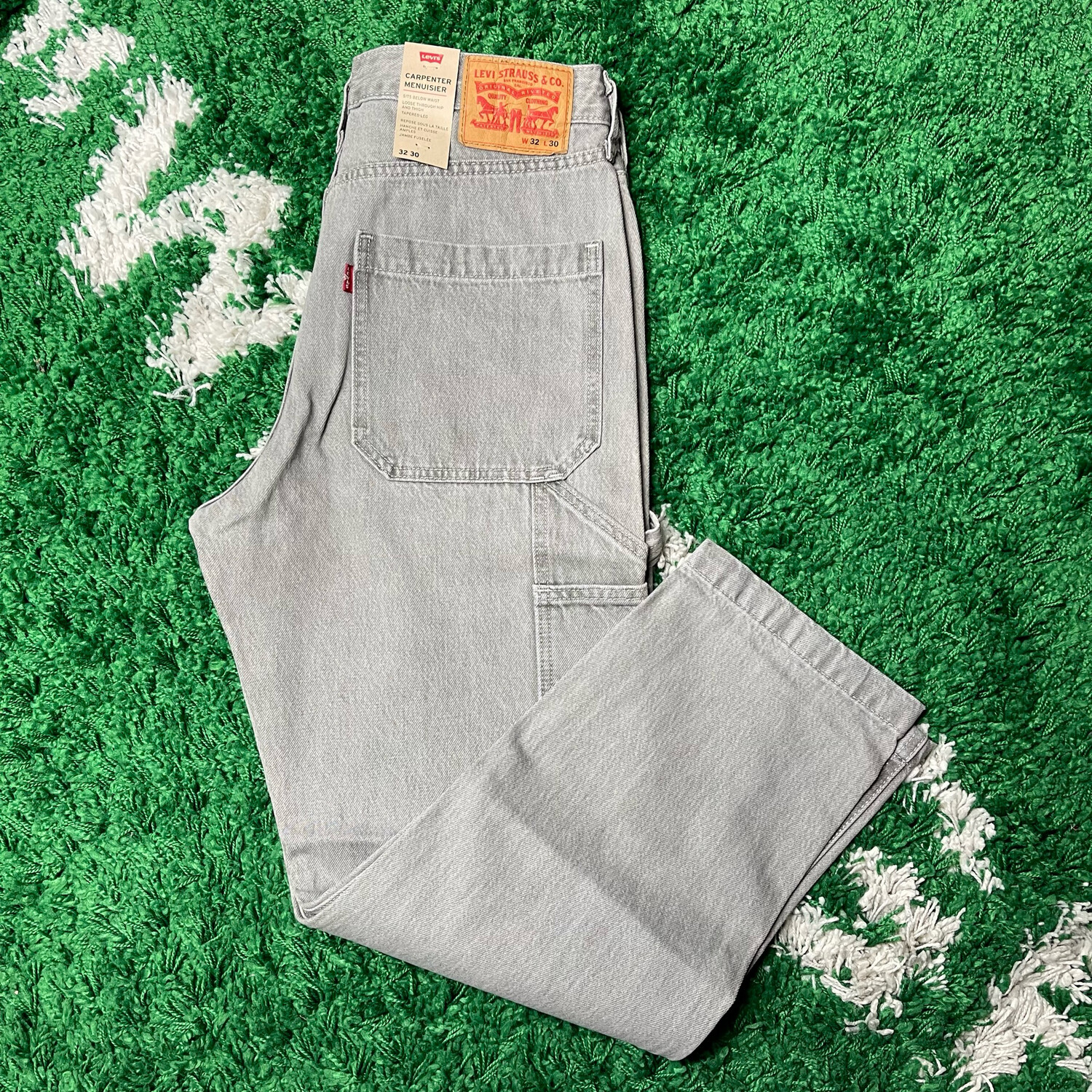 Levi's Grey Carpenter Pants Size 32x30