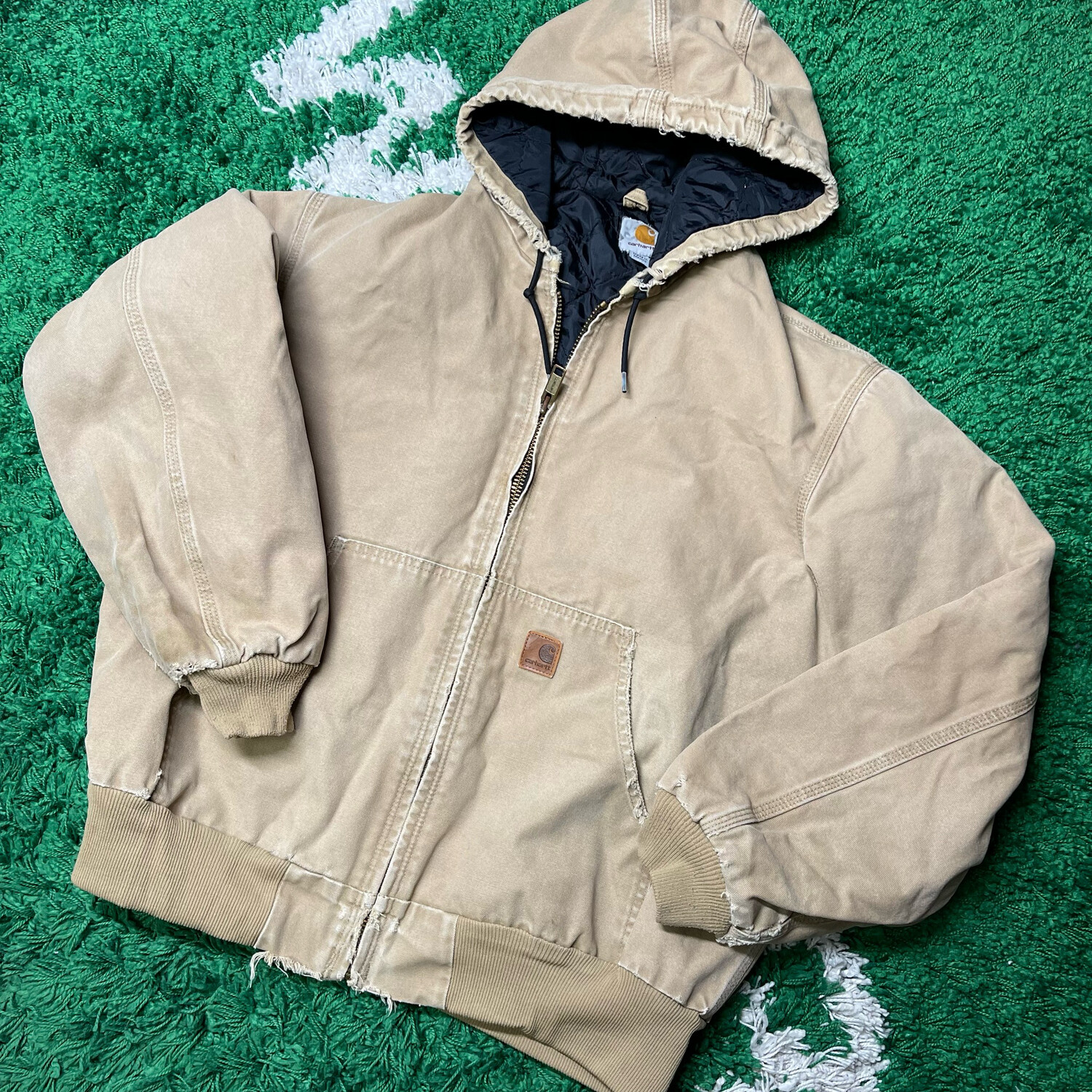 Carhartt Hooded Jacket Size Large
