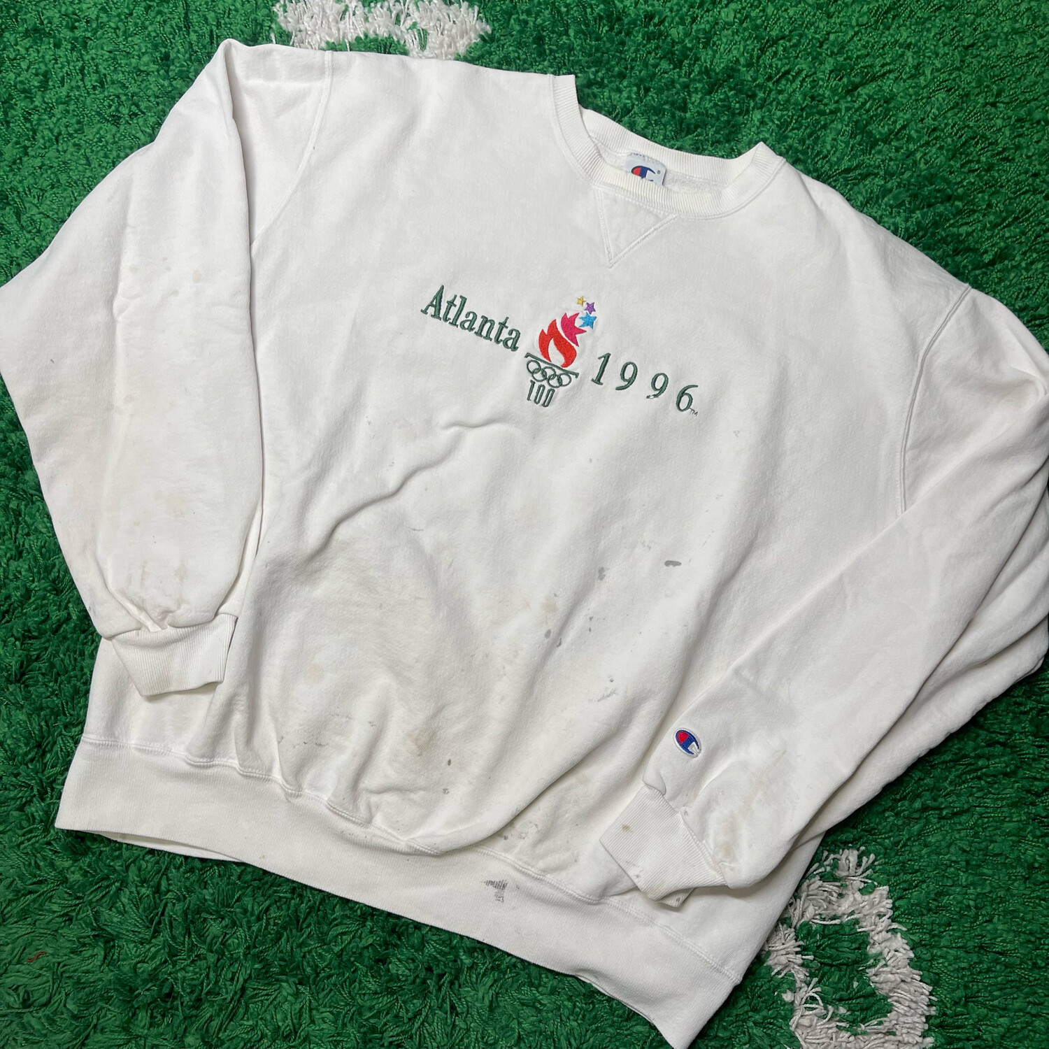 Atlanta 1996 Olympic Crewneck Sweatshirt Size XL