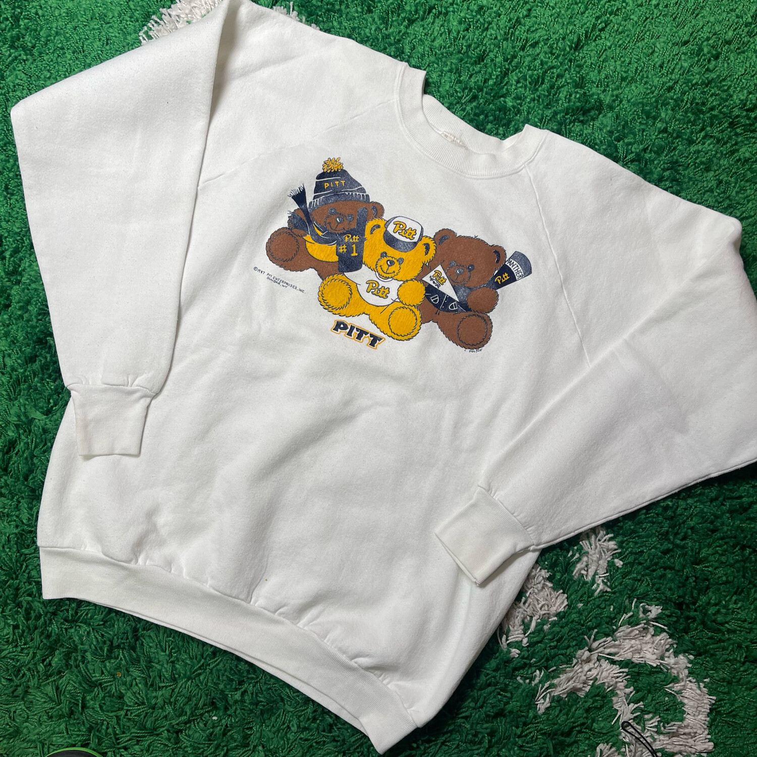 Pittsburgh Panthers 1987 Crewneck Sweatshirt Size XL