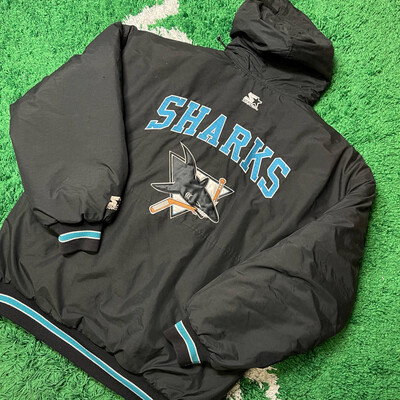 San Jose Sharks Starter Jacket Size XL