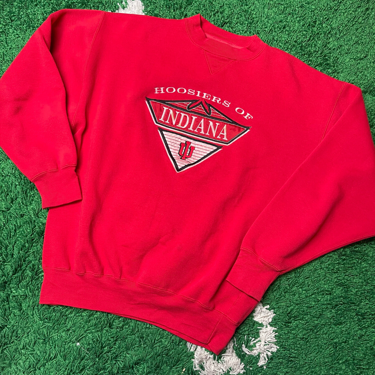 Hoosiers Of Indiana Crewneck Sweatshirt Size Large