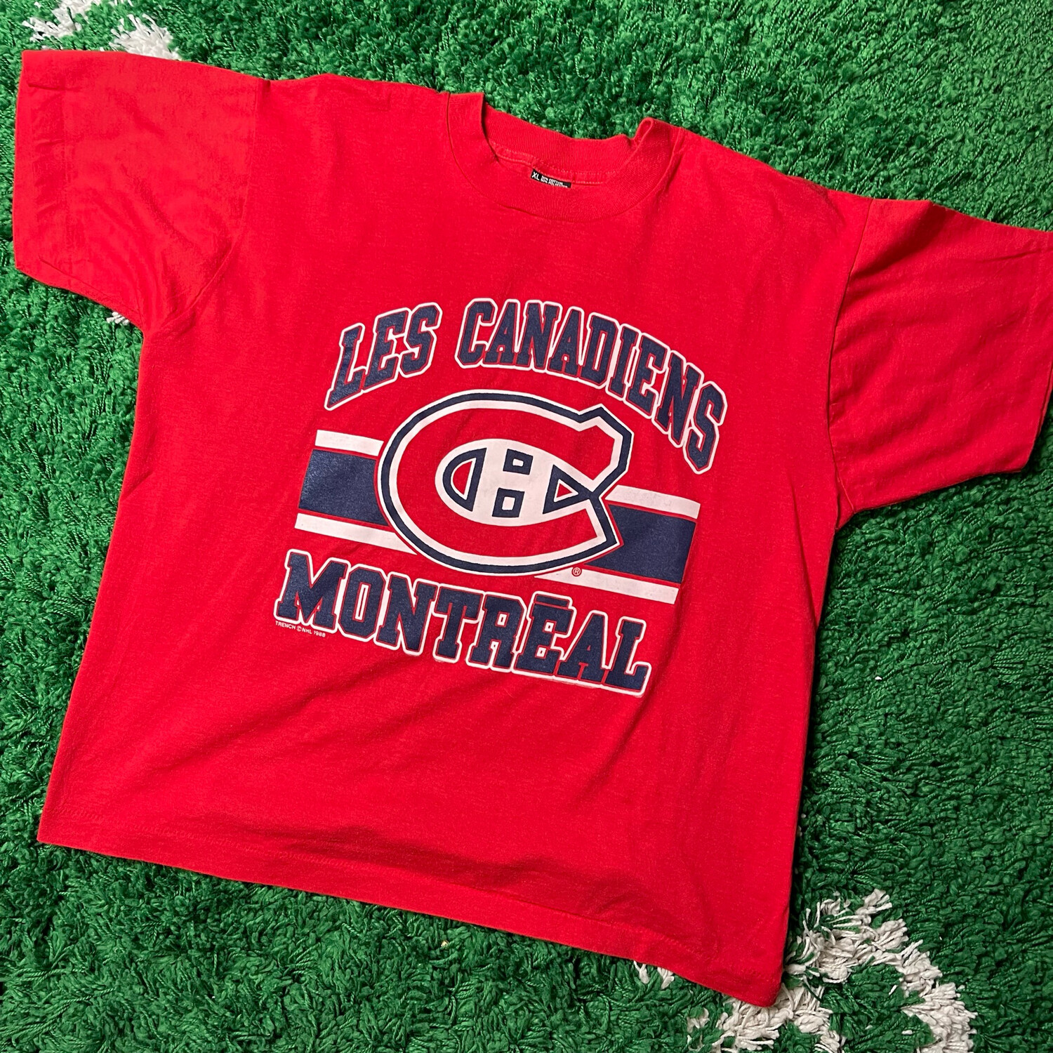 Les Canadiens Montreal 1988 Tee Size XL