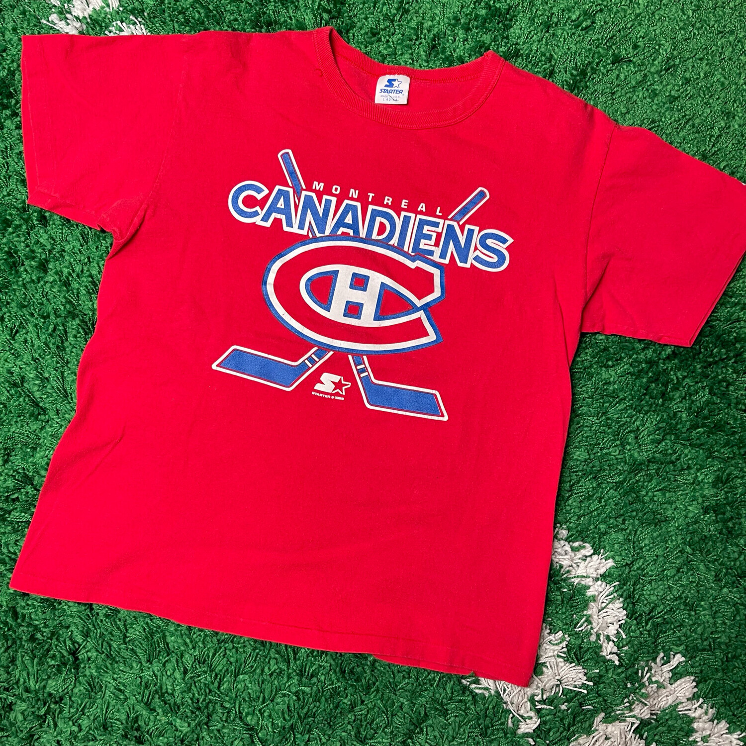 Montreal Canadiens '88 Starter Tee Size Large 