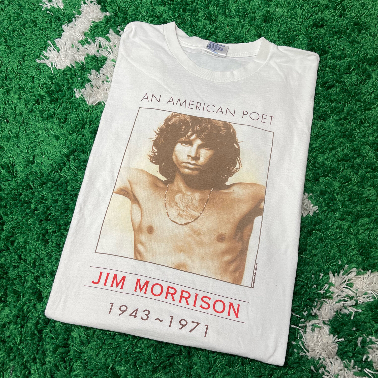 Jim Morrison The Doors American Poet Tee Size XL