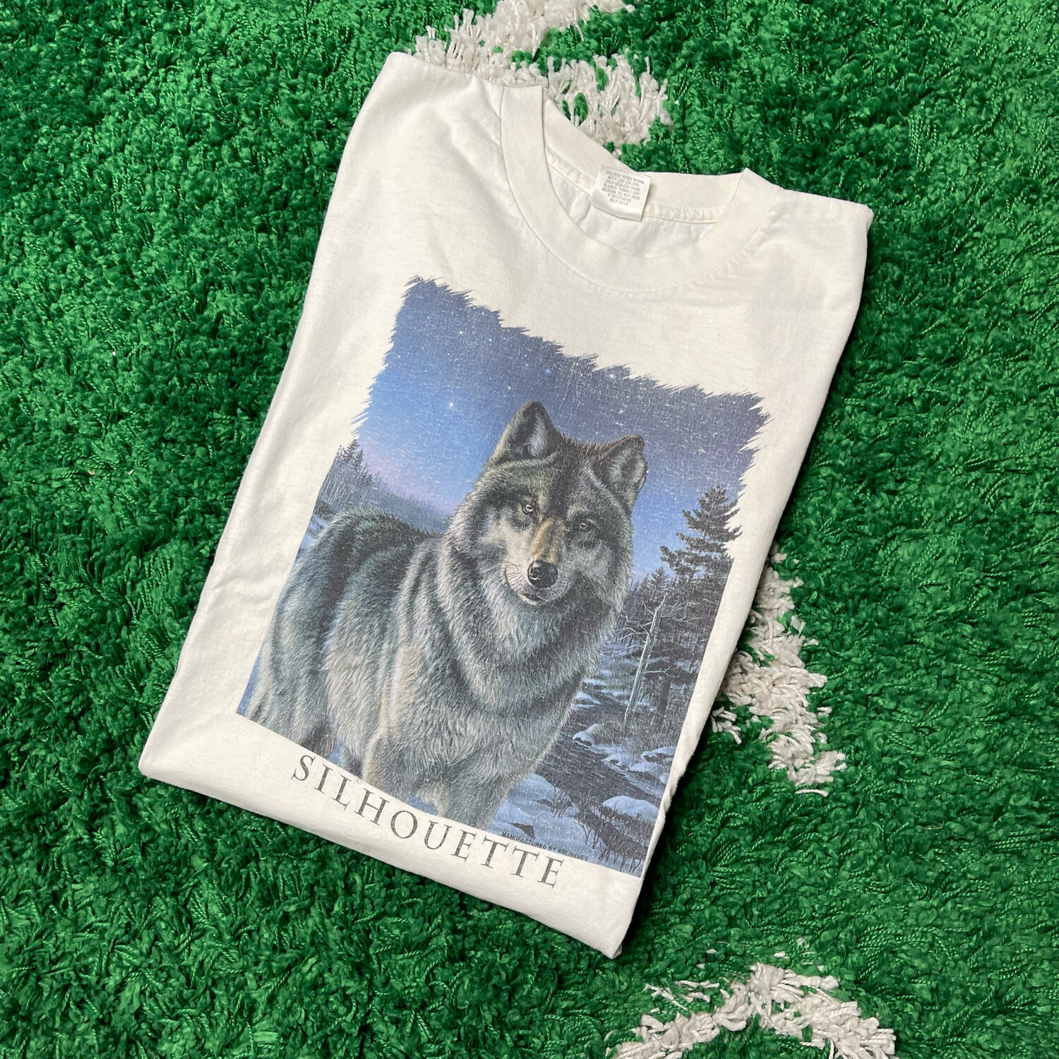Wolf Silhouette Tee Size XL