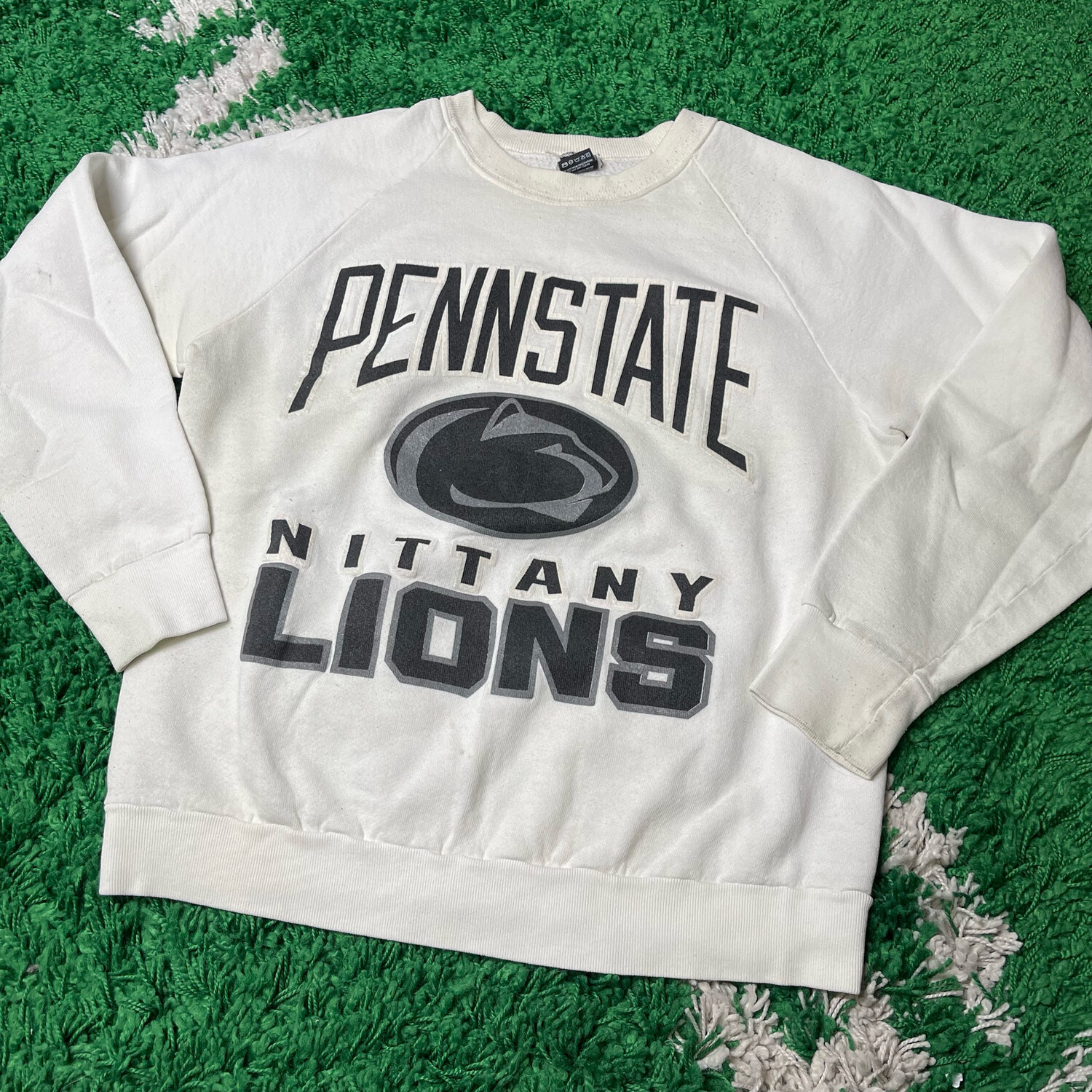 Penn State Lions White Crewneck Sweatshirt Size Small