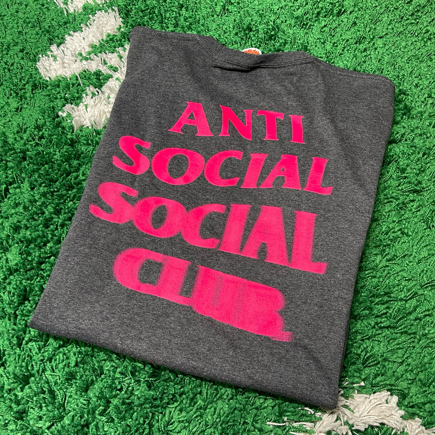 Anti Social Social Club Six 3 Seven Tee Gray Size XL