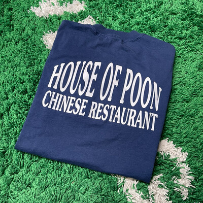 House Of Poon Chinese Restaurant Tee Size Large