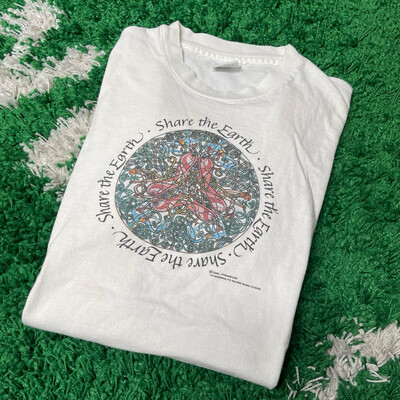 Share The Earth Tee Size Large