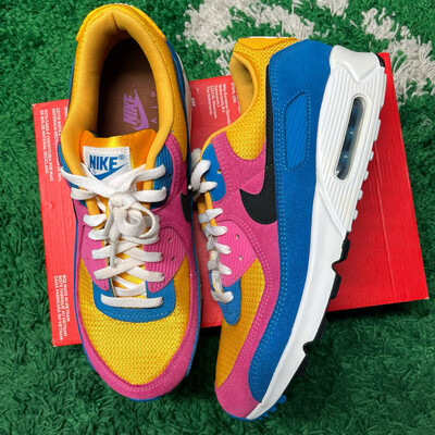 Nike Air Max 90 Multicolor Suede Size 11M/12.5W
