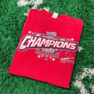 St. Louis Cardinals World Series Champs Tee Size Large