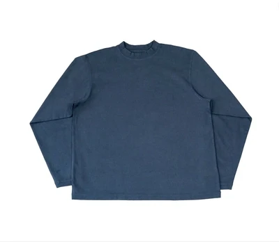 Yzy x Gap L/S T-Shirt Navy Size Large