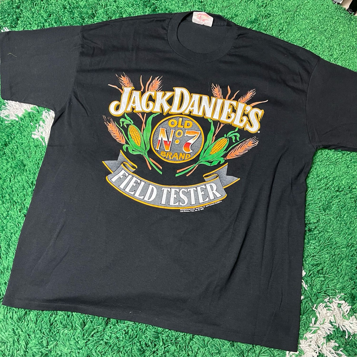 Jack Daniels Filed Tested Tee Size XL
