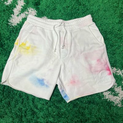 Kith Tie Dye Jordan Short White/Red Size Medium