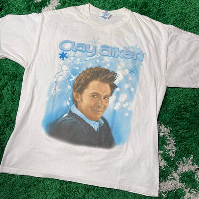 Clay Aiken Tour Tee Size XL