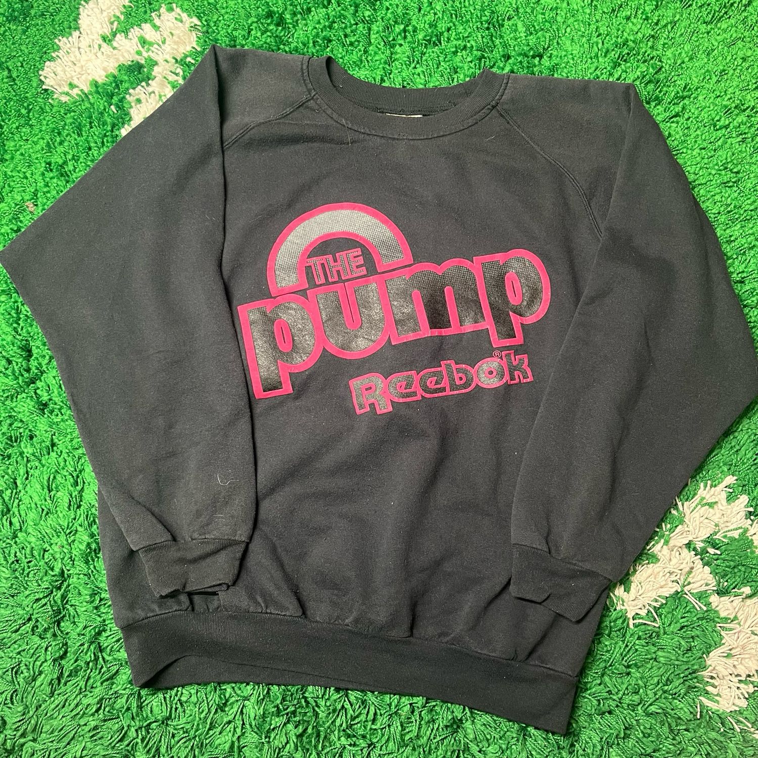 Reebok The Pump Crewneck Sweatshirt Size XL