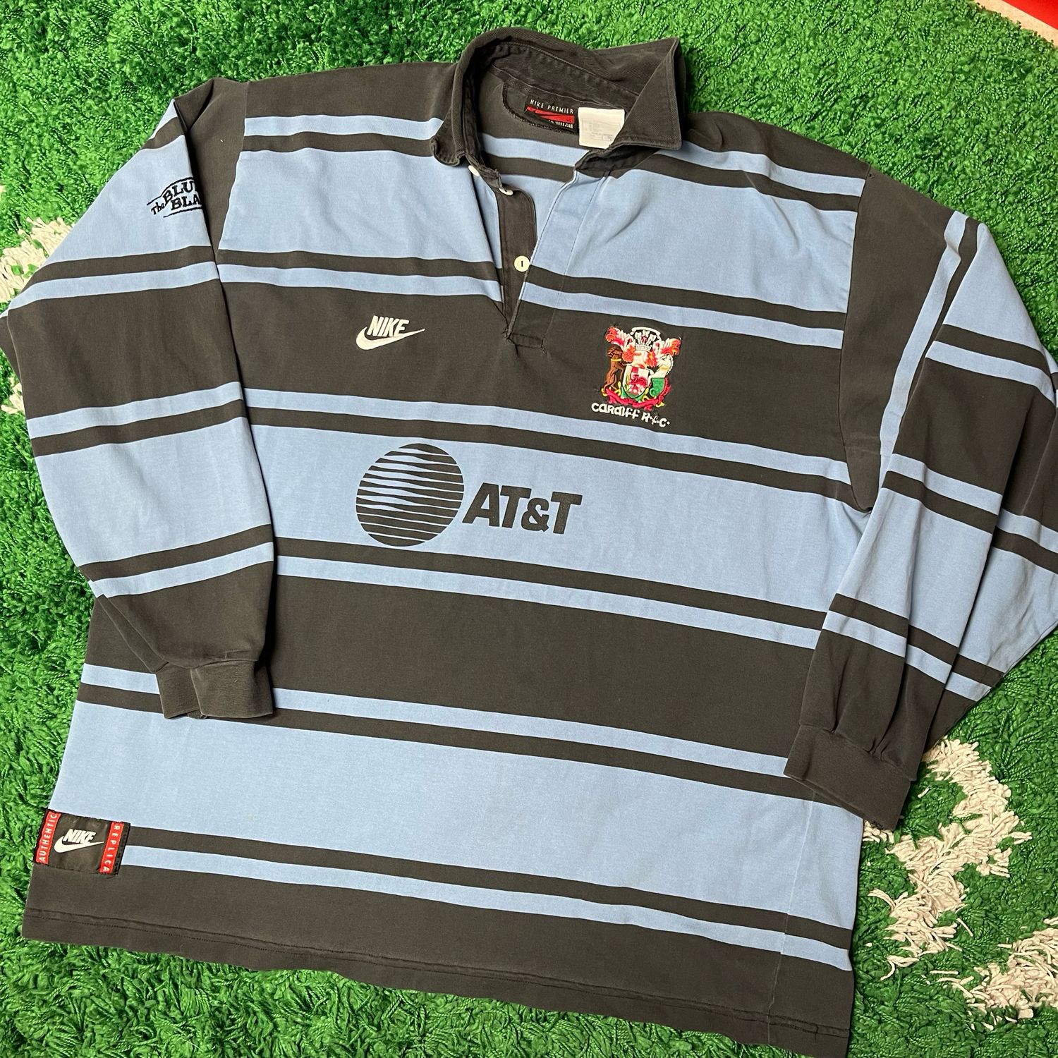 Nike Cardiff RFC L/s Rugby Size XL