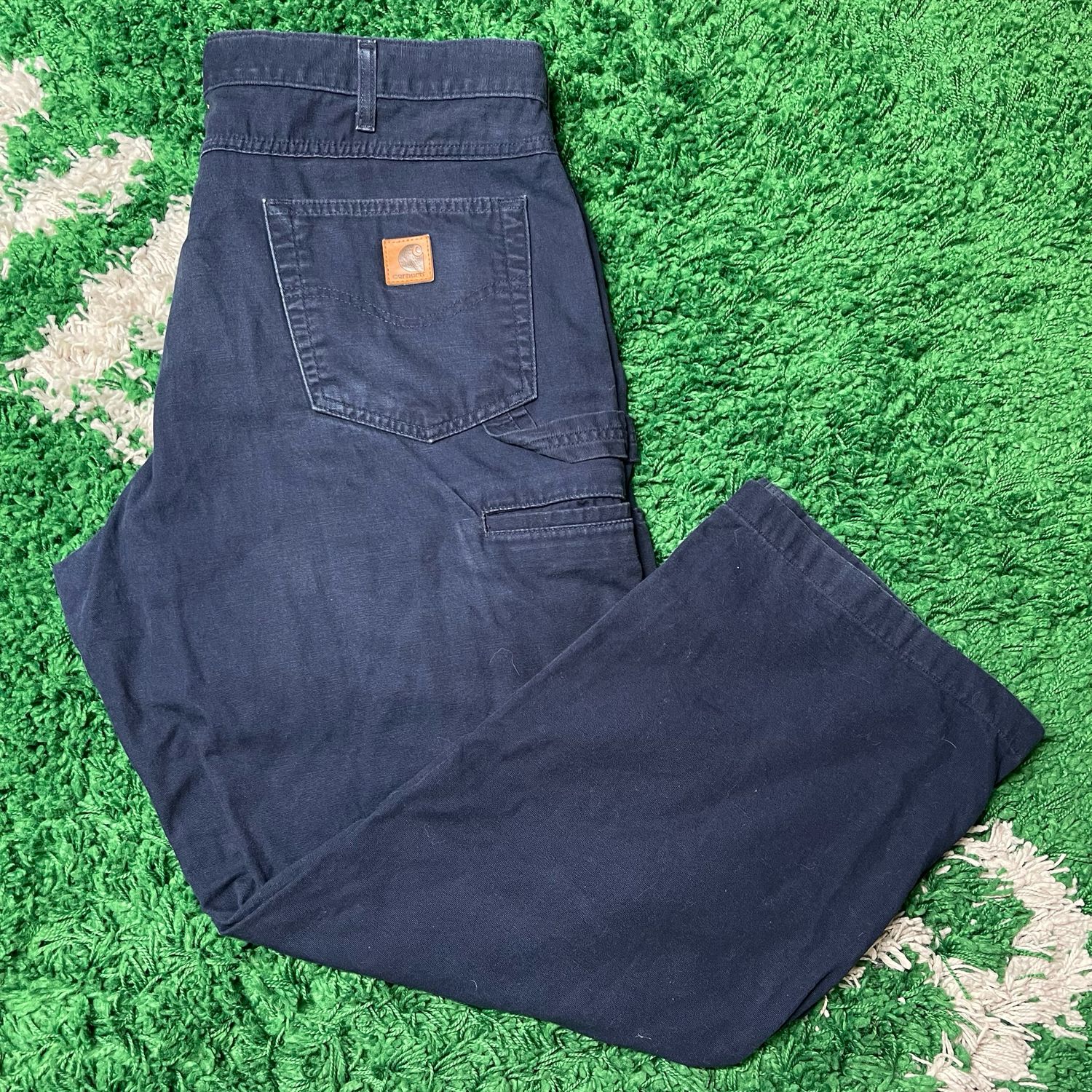 Carhartt Blue Work Pants Size 38x30