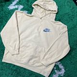 Supreme Nike Half Zip Hooded Sweatshirt Pale Yellow Size Large