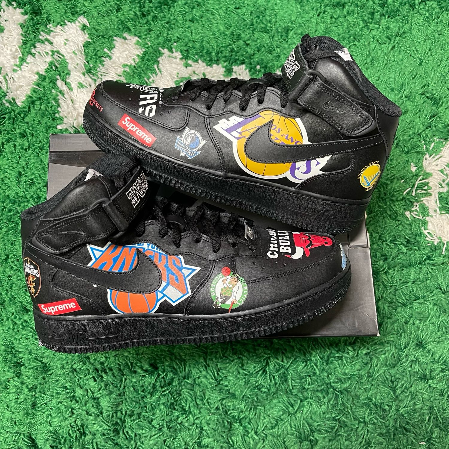 Supreme af1 nba black discount