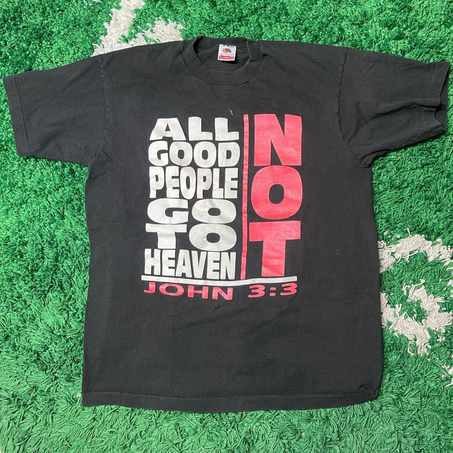 All Good People Tee Size Large