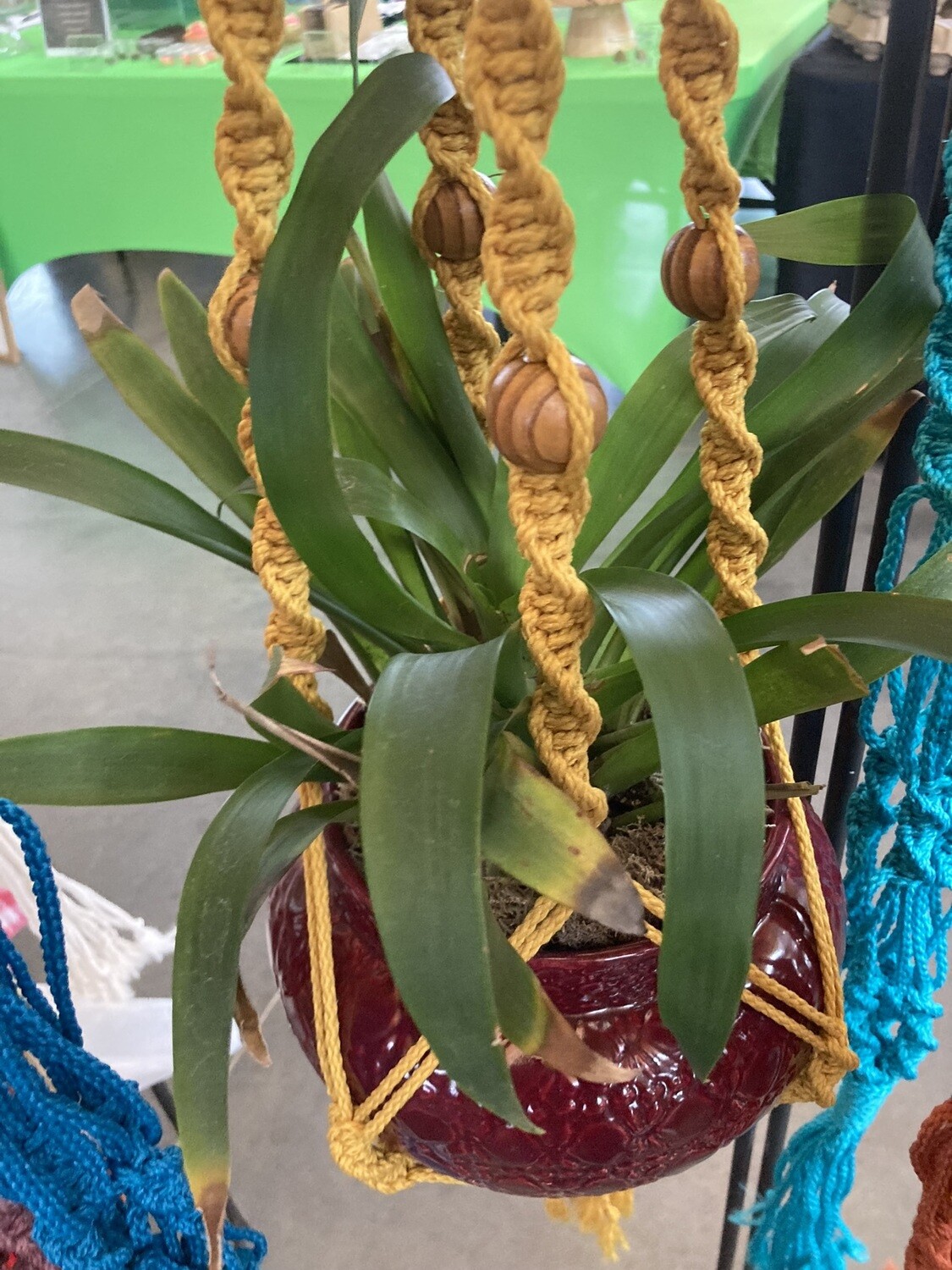 001 Macrame for hanging potted plants