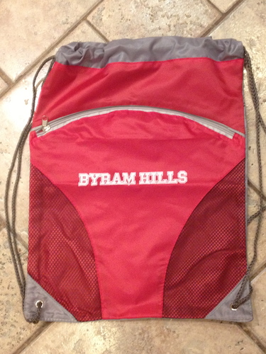 Nylon drawstring bag