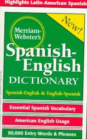 OPTIONAL:  Spanish/English Dictionary