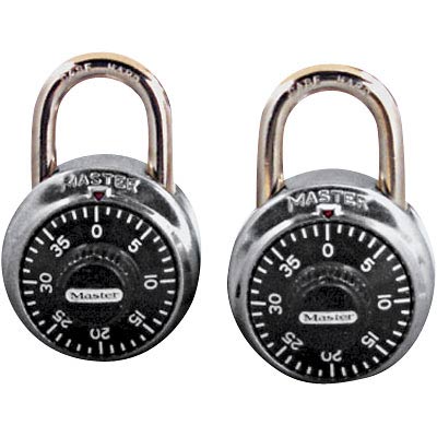 Master Lock Combination Lock - set of 2