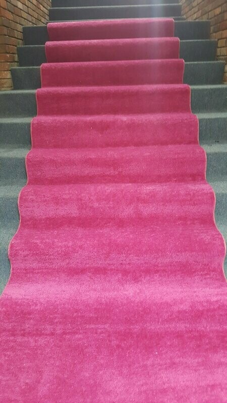 Pink Carpet Runner