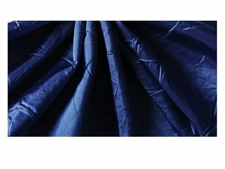 Navy Blue Taffeta