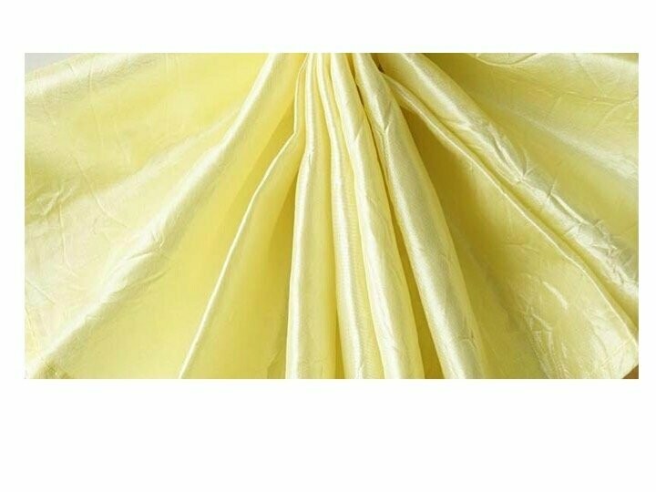 Light Yellow Taffeta