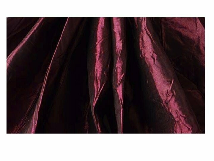 Burgundy Taffeta