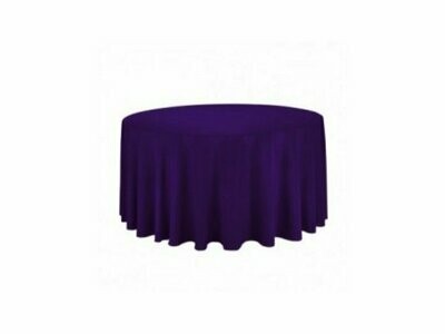 132' Purple Polyester