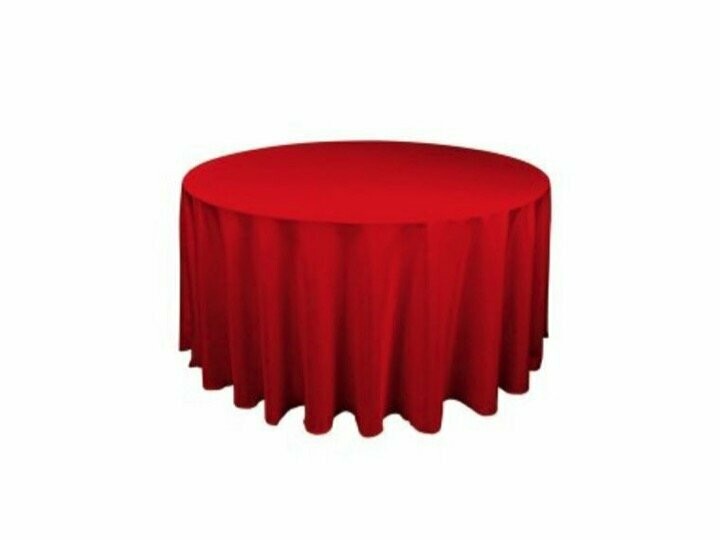 132' Red Polyester