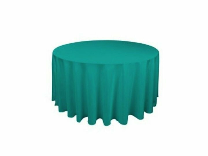 132' Turquoise Polyester