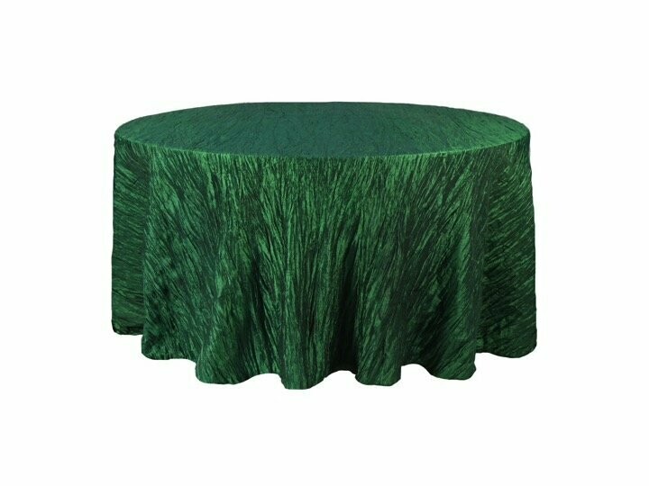 132' Hunter Green Crinkle