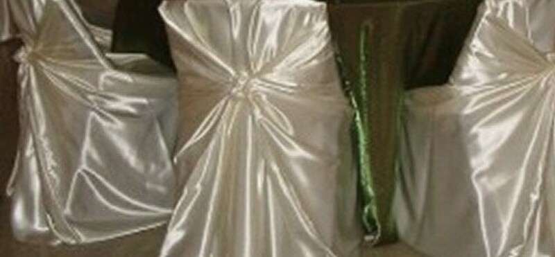 Oversized Ivory Chaircovers